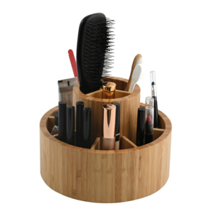 Organizador giratorio de Bambú 20x5,3cm siendo versátil y funcional