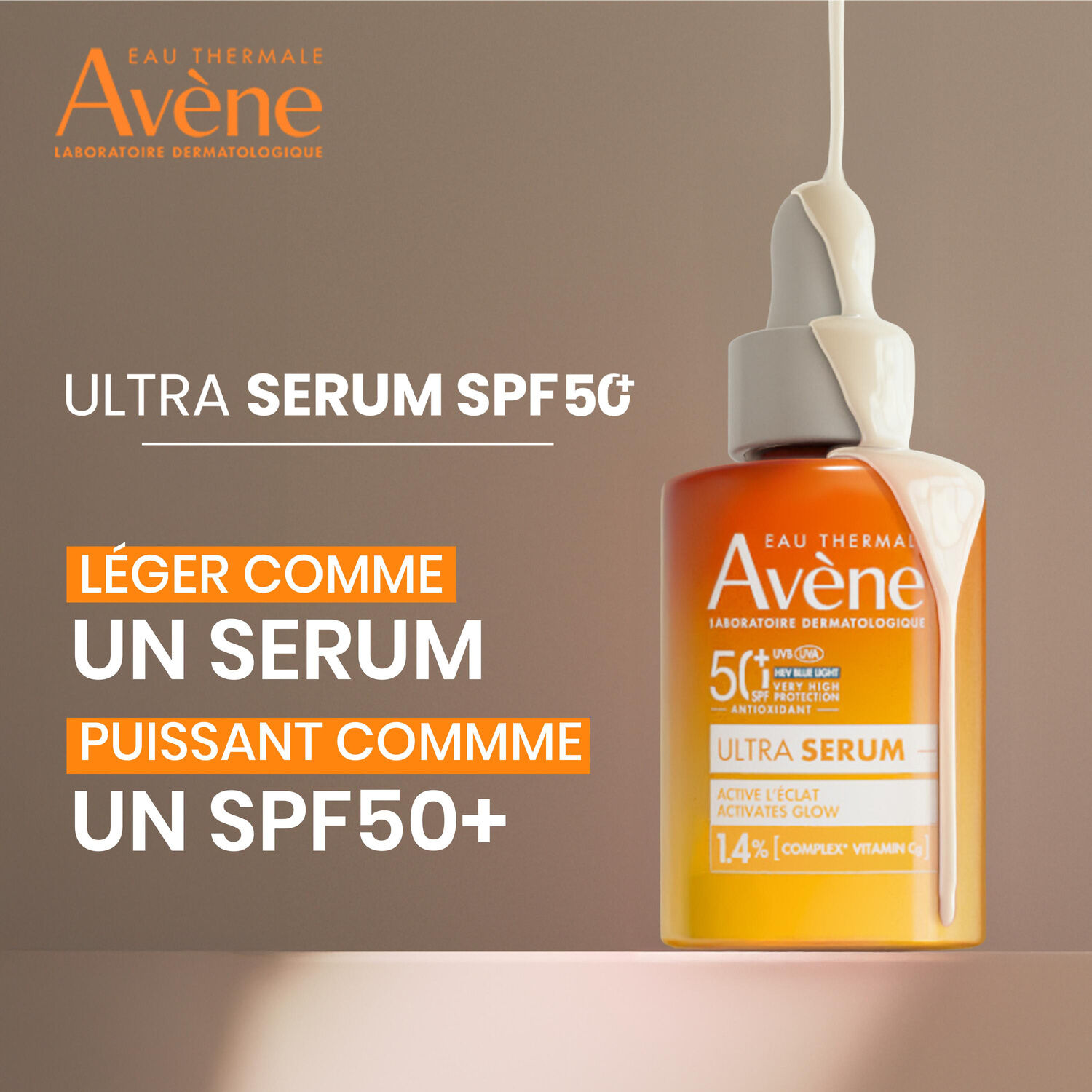 Ultra Sérum SPF50+ - Sérum Illuminateur Instantané