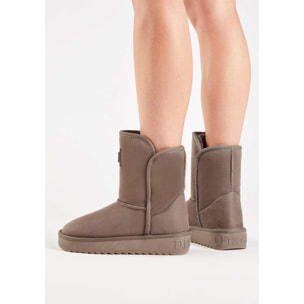 Botas Australianas de Corte Bajo Nordic Basic en Marrón Crema D.Franklin