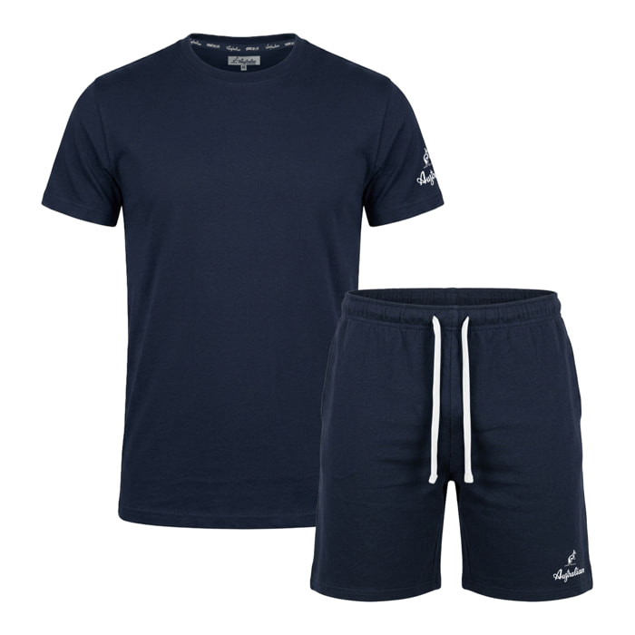 Completo Homewear Uomo Corto AUSTRALIAN Cotone