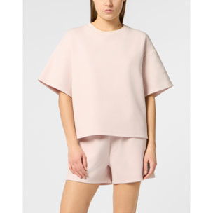 PLEIN SPORT Round Neck T-Shirt Icon Scratch