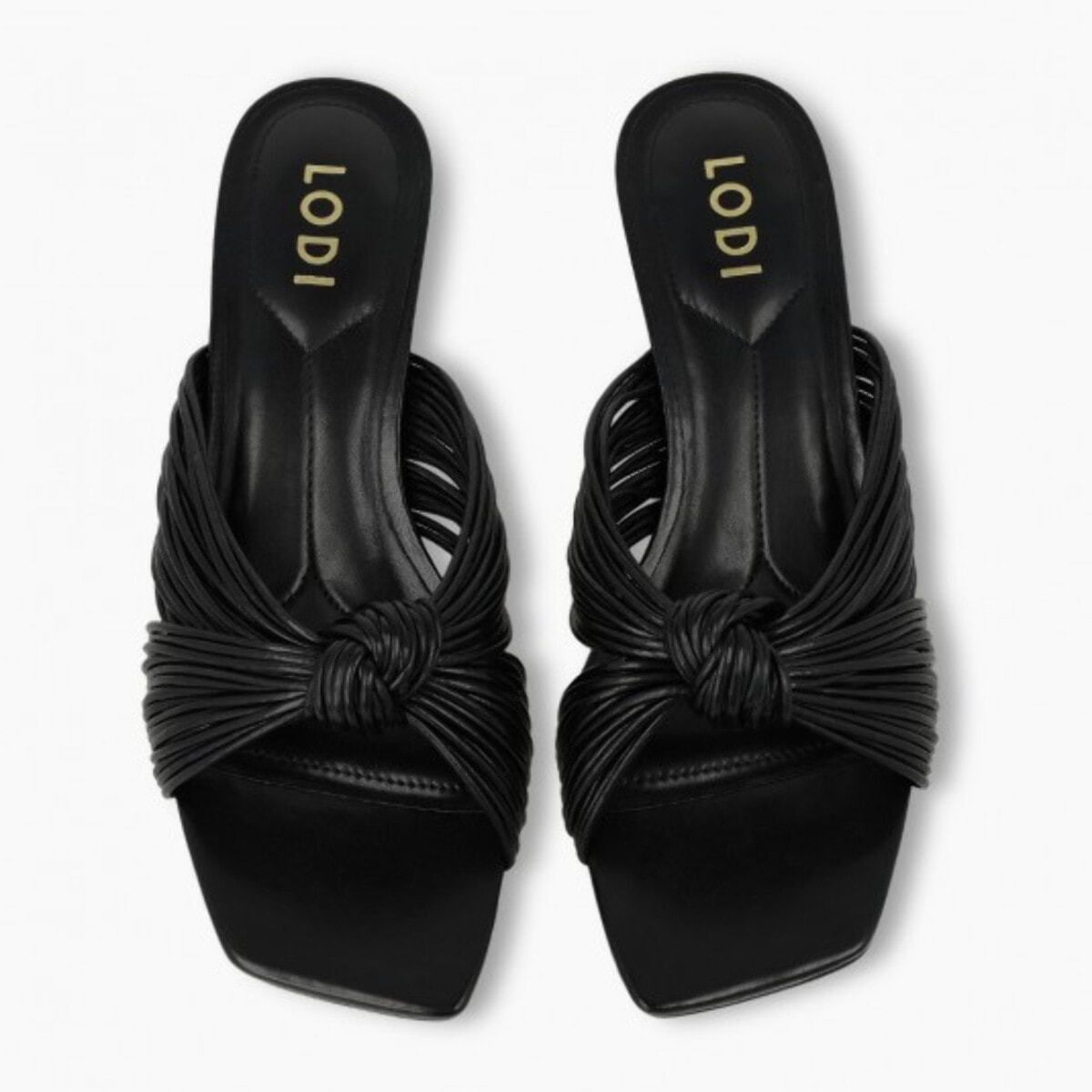 SANDALIAS NEGRAS A-DENIA