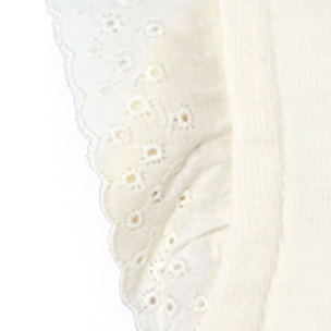 Body bebé tirantes puntilla algodón