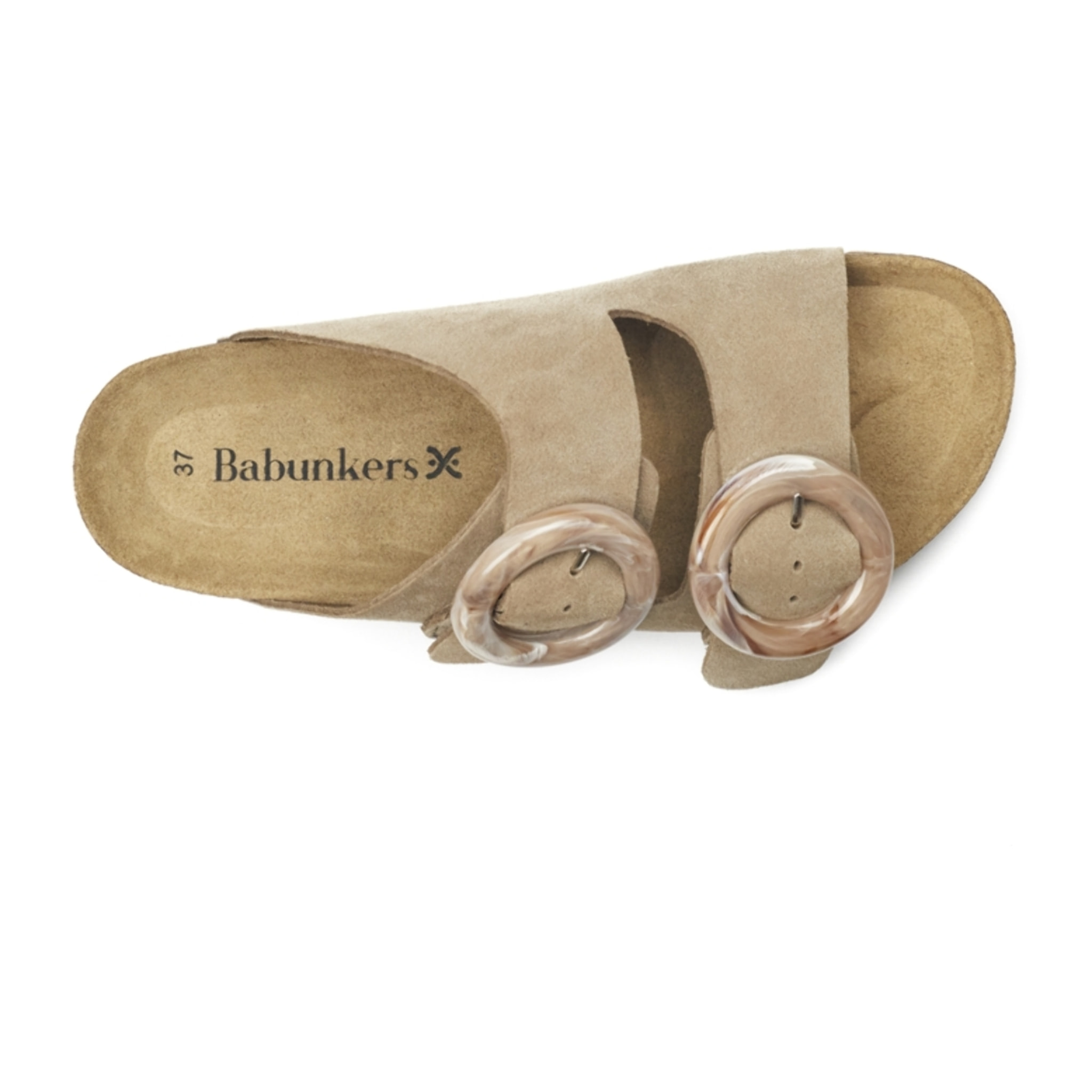 SANDALIA FORMENTERA BABUNKERS MARRON