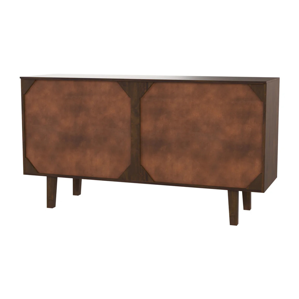 Buffet en bois de manguier 2 portes 1 niche - Taiko