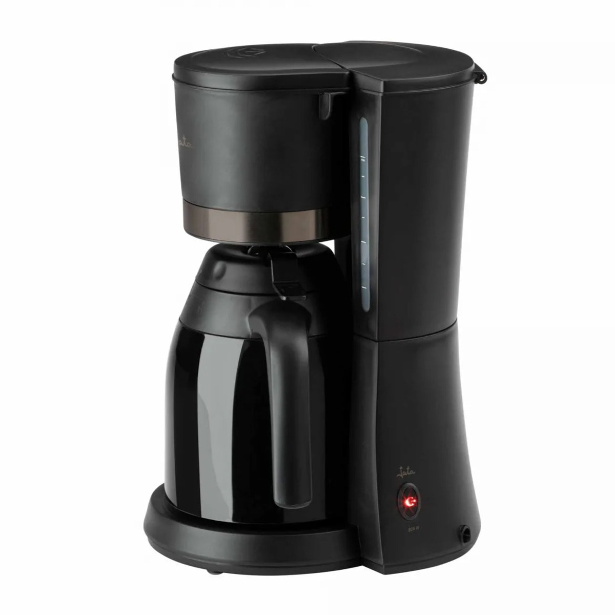 Cafetera de goteo JATA JECA1800 de 2 a 12 tazas. Con jarra termo. Filtro permanente. 1 L