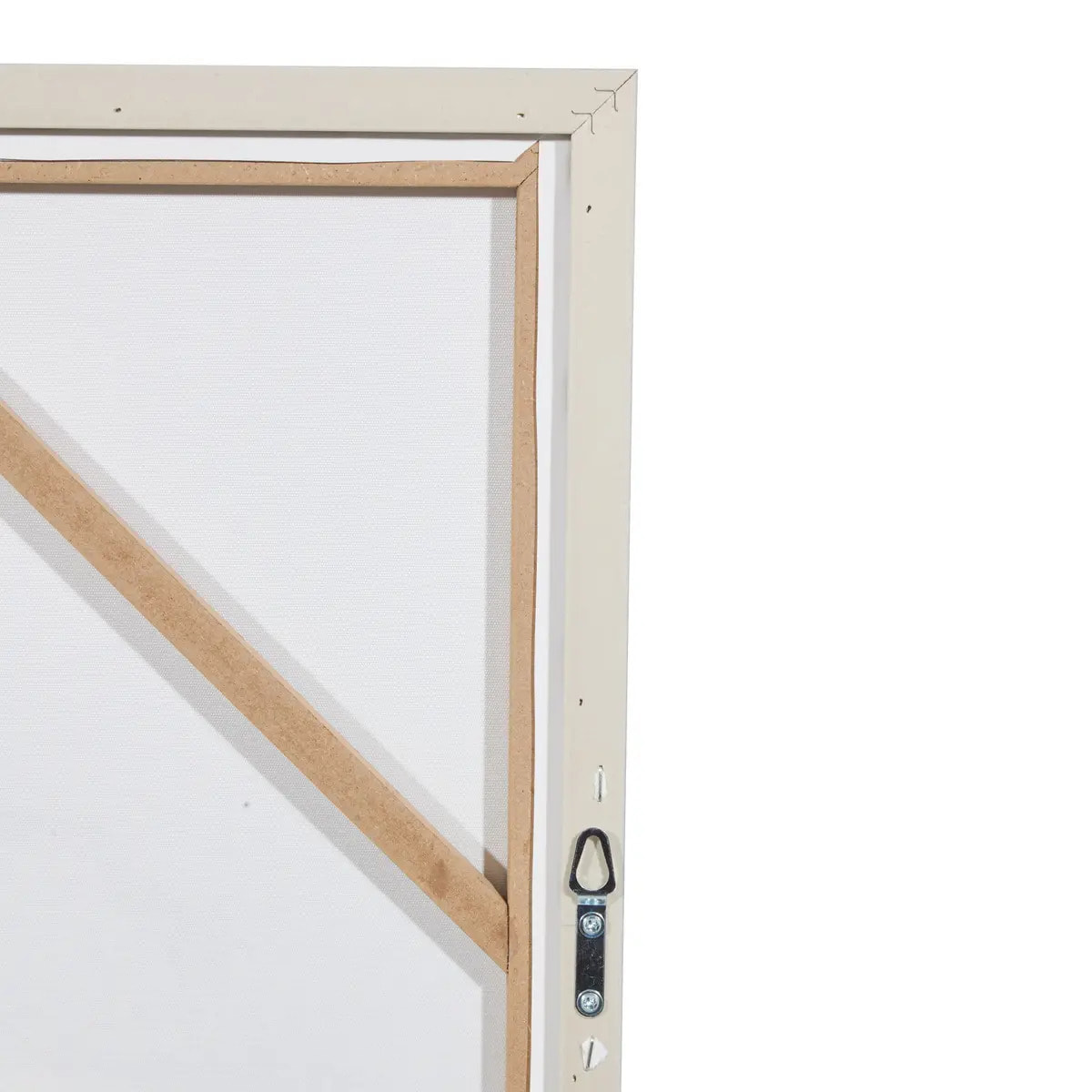 Toile imprimée Vivi 78x78cm gris