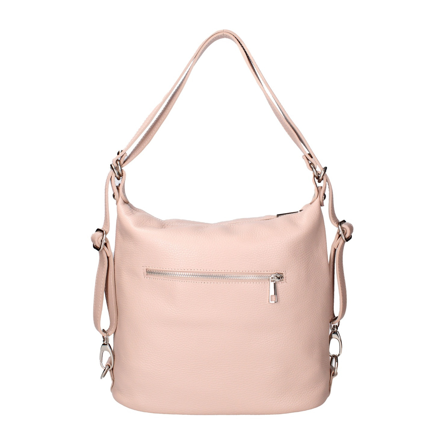 Borsa a spalla da donna - Modello Bianca - Vera pelle - 30.0 x 26.0 x 9.0 cm