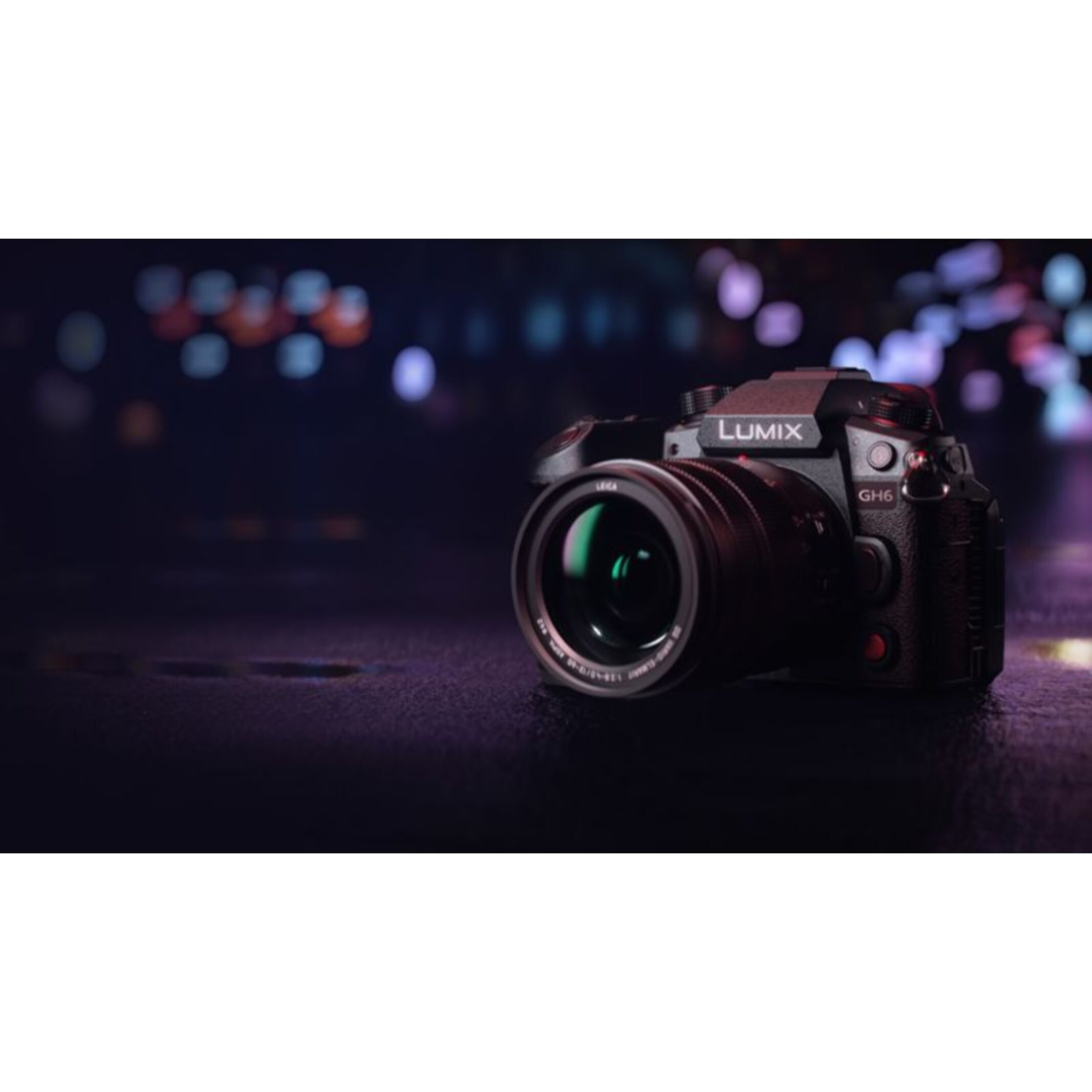 Appareil photo Hybride PANASONIC DC-GH6 Nu noir