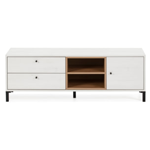 Mueble tv javea 2c2h1p blanco nordic