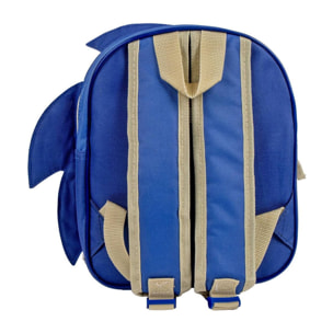 Mochila infantil 3d aplicaciones sonic