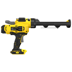 STANLEY FATMAX V20 Pistolet à mastic 18V - SFMCE600B-XJ - Livré Sans Batterie