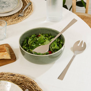Couverts à salade argent