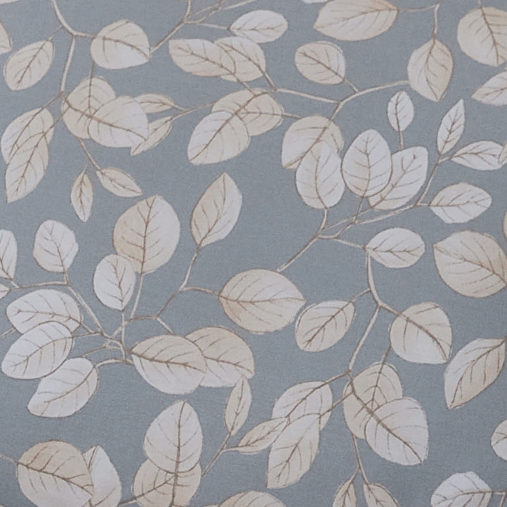 Parure de couette en percale au style cocooning - Gris