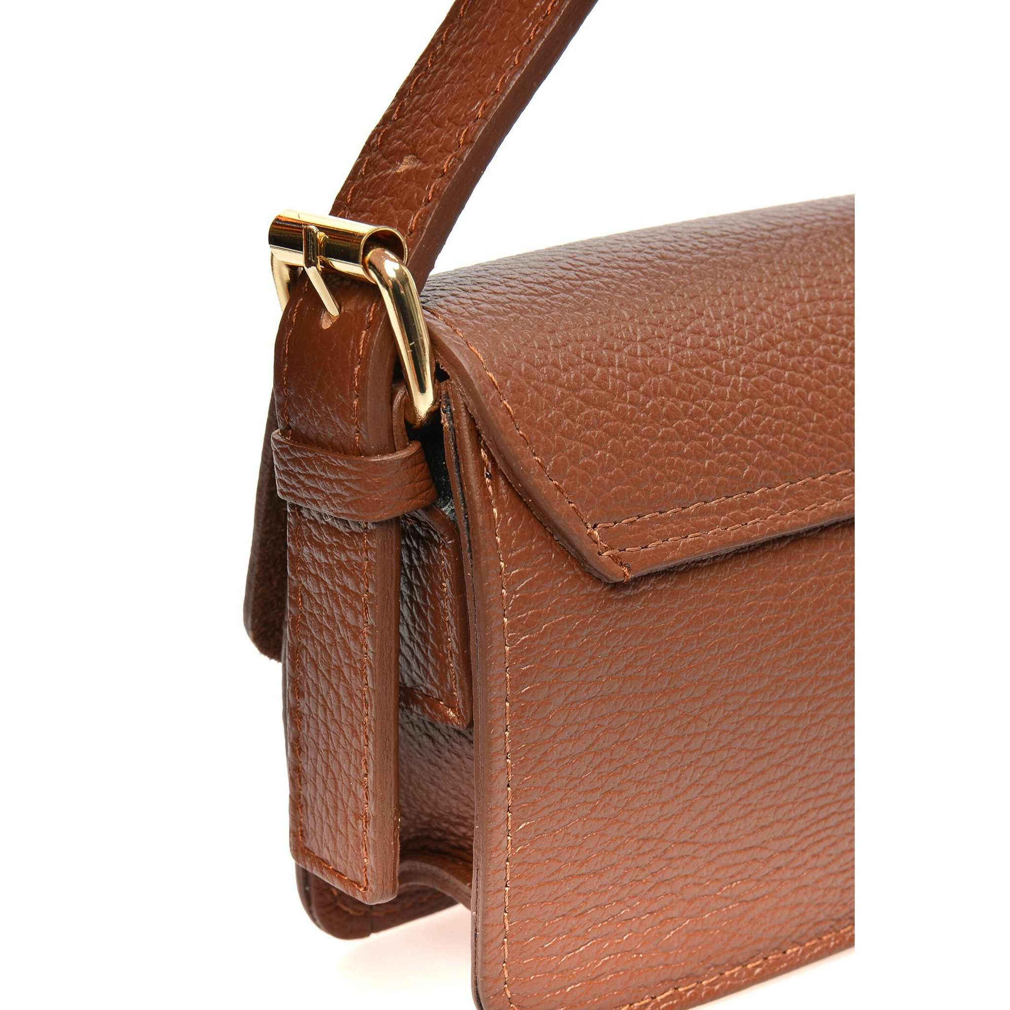 Borsa a spalla Anna Luchini Marrone