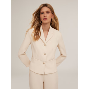 Motivi - Giacca blazer corta - Beige