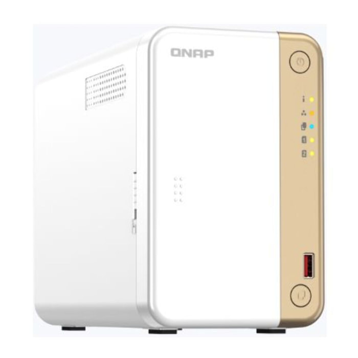 Serveur NAS QNAP TS-262-4G - NAS 2 baies