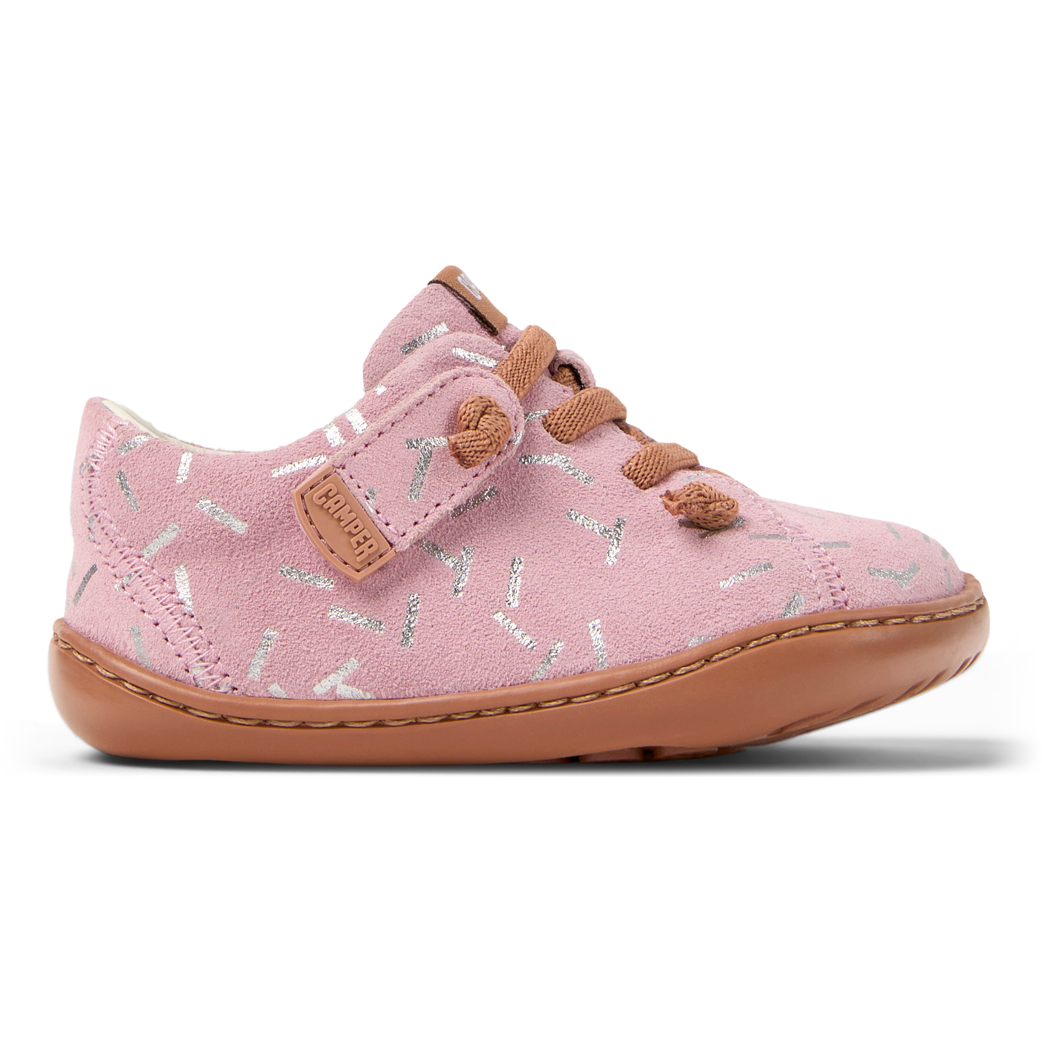 Sneakers - CAMPER Peu Cami - Rosa - Pelle scamosciata