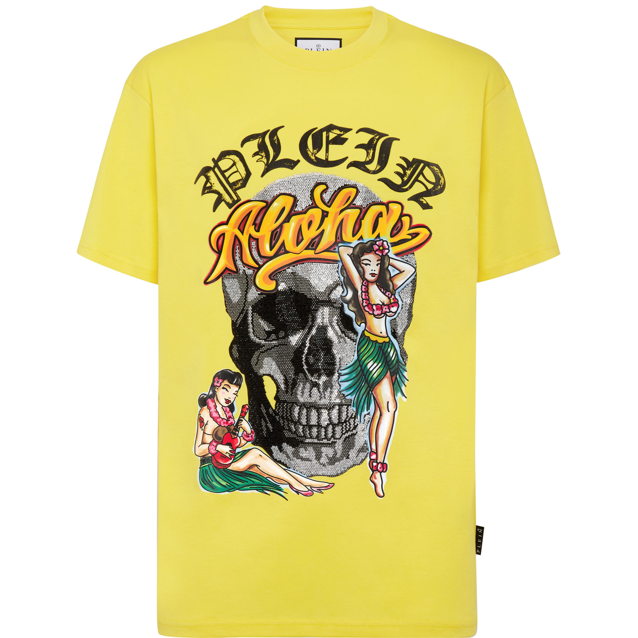 PHILIPP PLEIN T-Shirt Round Neck HAWAII