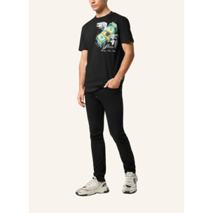 PHILIPP PLEIN T-Shirt Round Neck Ss MONEY