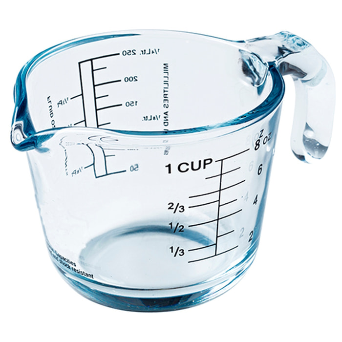 Jarra medidora 0,5l borosilicato mediterráneo
