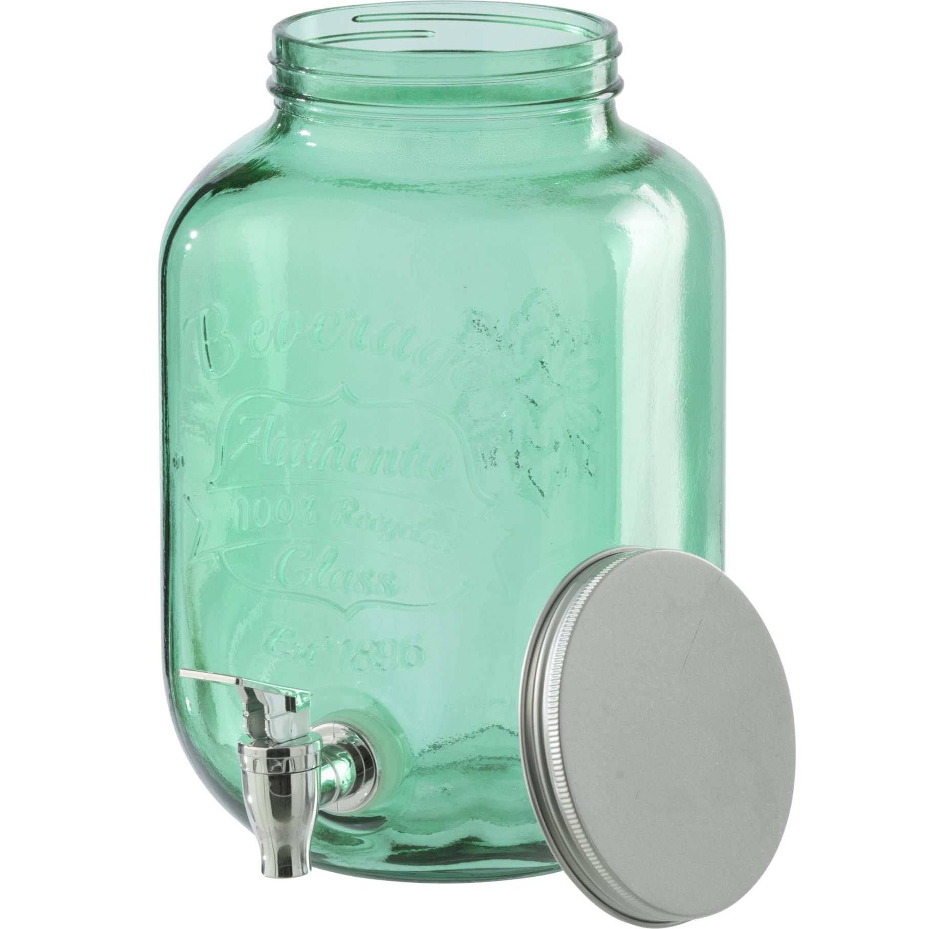 J-Line Distributeur de Boissons - verre - vert émeraude