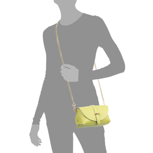 Aurora Bolso bandolera Mujer. Piel auténtica Ruga