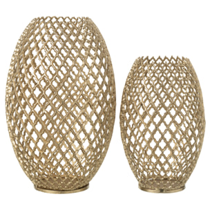 J-Line vase - aluminium - or - large