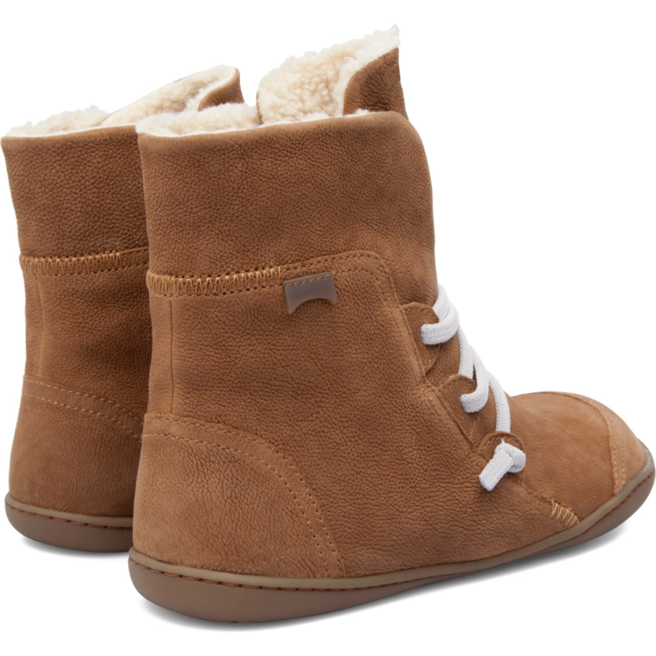 CAMPER Peu Cami - Botines Mujer Marrón