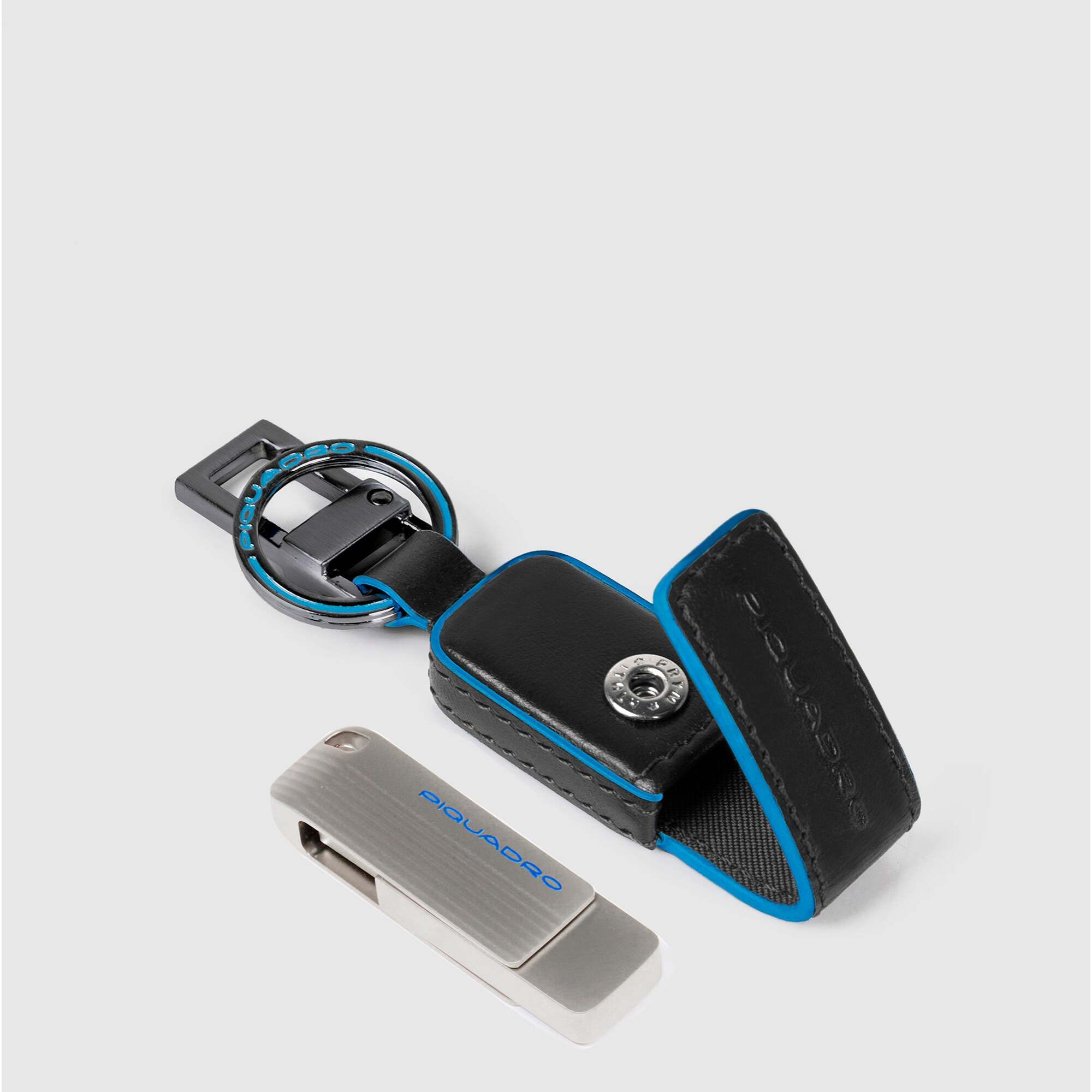 Piquadro Portachiavi con chiavetta USB da 256 GB