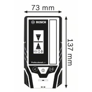 Cellule de réception LR7 pour lasers - BOSCH - 0601069J00