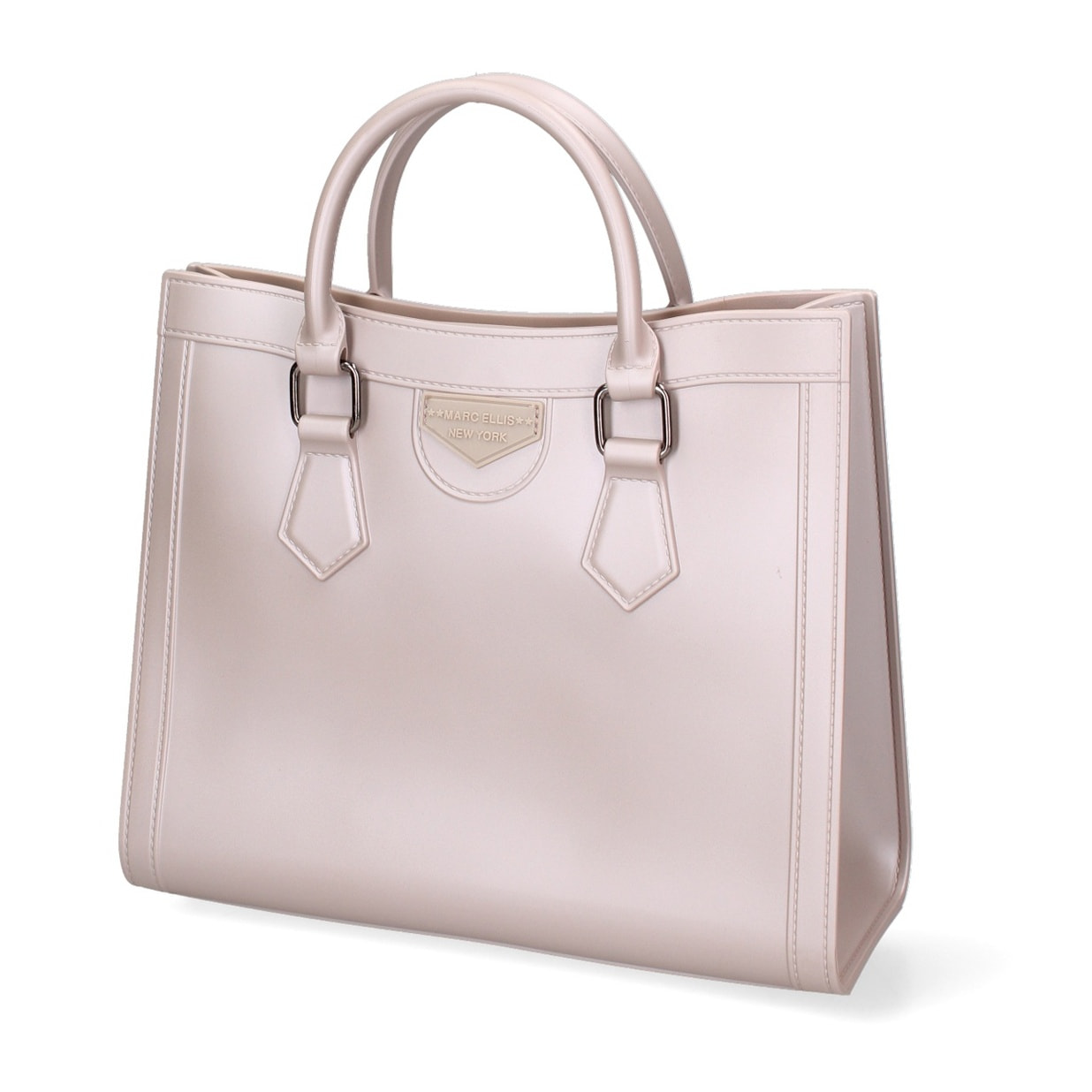 Borsa a mano da donna - Modello False - 100% Pvc - 22.5 x 27.0 x 10.5 cm