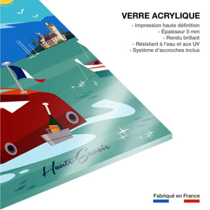 Tableau vedette du lac d' annecy Tableau plexiglas