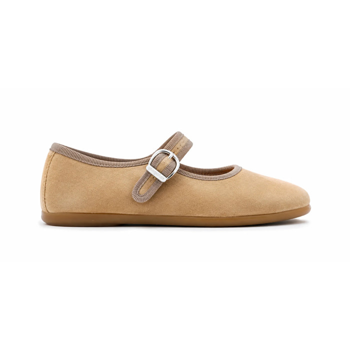 Bailarinas infantiles en color camel