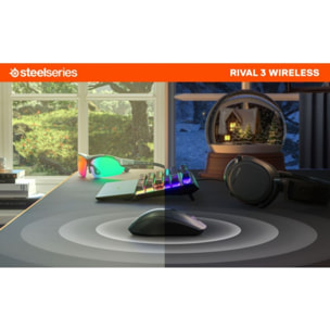 Souris Gamer Sans Fil STEELSERIES Rival 3 Wireless