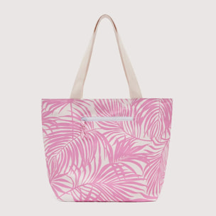Bolso De Playa Rosa - Plarira