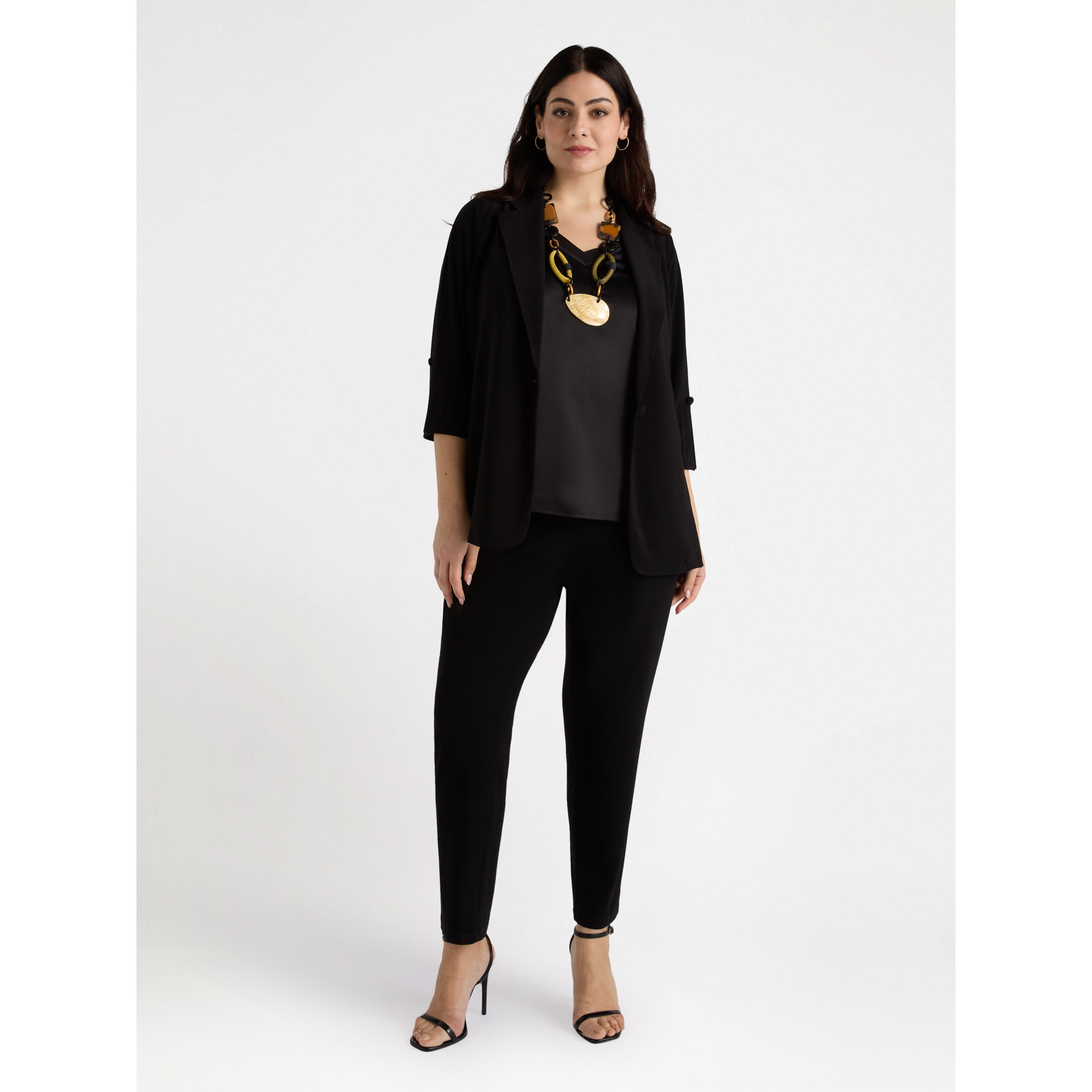 Fiorella Rubino - Pantalones joggers de tejido de punto - Negro