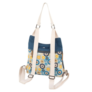 Bolso Mochila Mujer Lois Carolina Azul