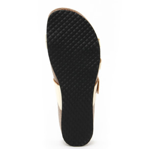 Sandalo flat Donna colore Dorato