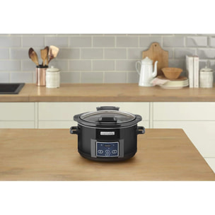 Crockpot olla cocción lenta 4,7 L CSC052X con tapa abatible