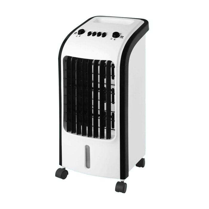 Rafraichisseur d'air par évaporation 60W avec ventilateur et purificateur d'air