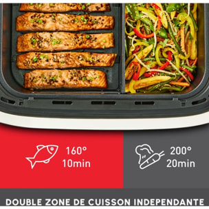 Friteuse sans huile MOULINEX Easy Fry Dual Flex EZ922DF0