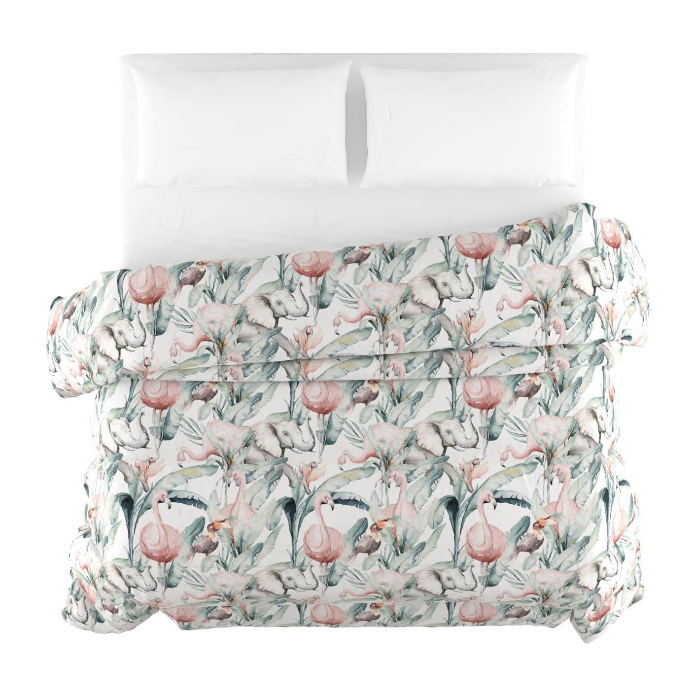 TRAPUNTA BASIC INVERNALE STAMPATA MATRIMONIALE, DENNY