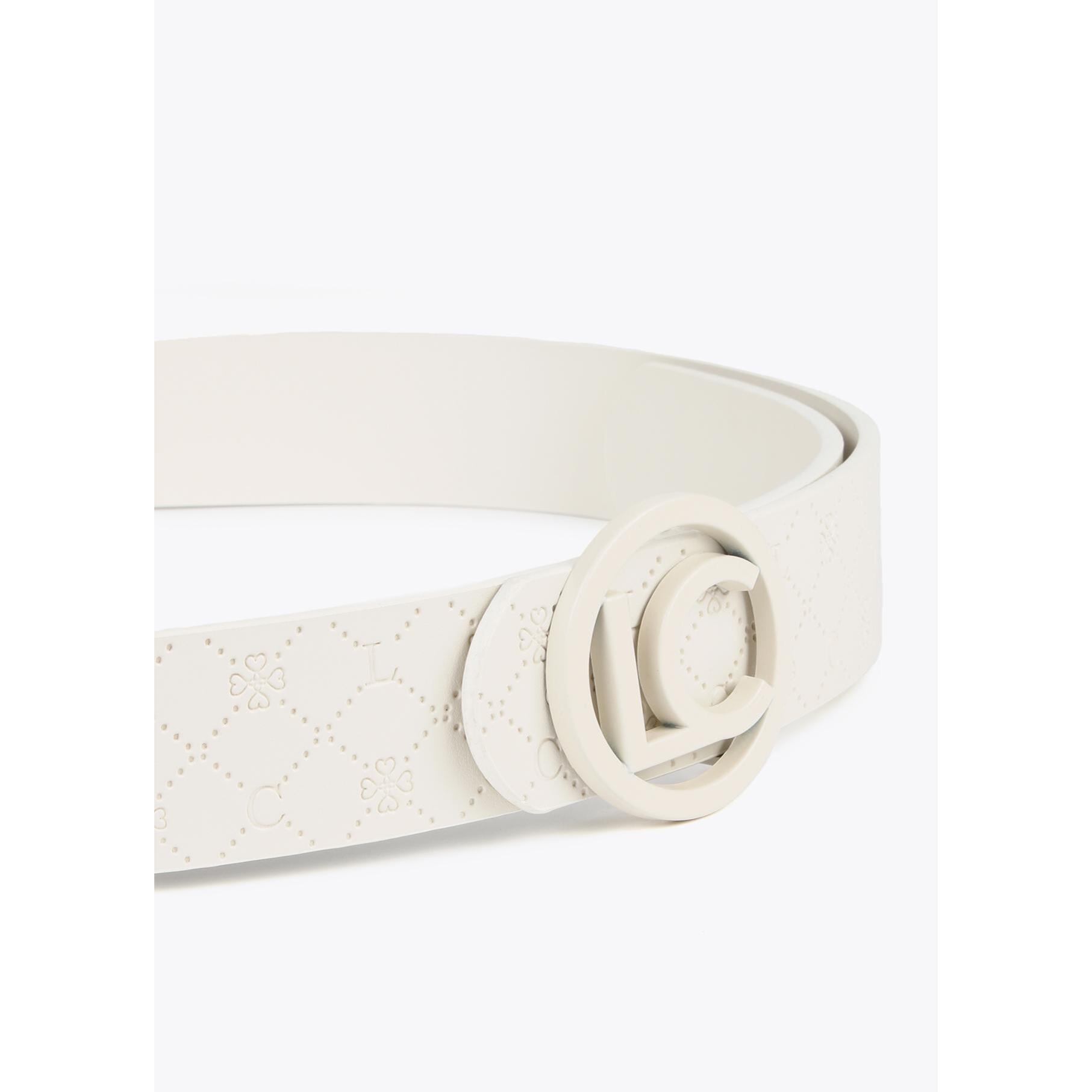 Cintura double face monogrammi LC