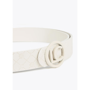 Cintura double face monogrammi LC