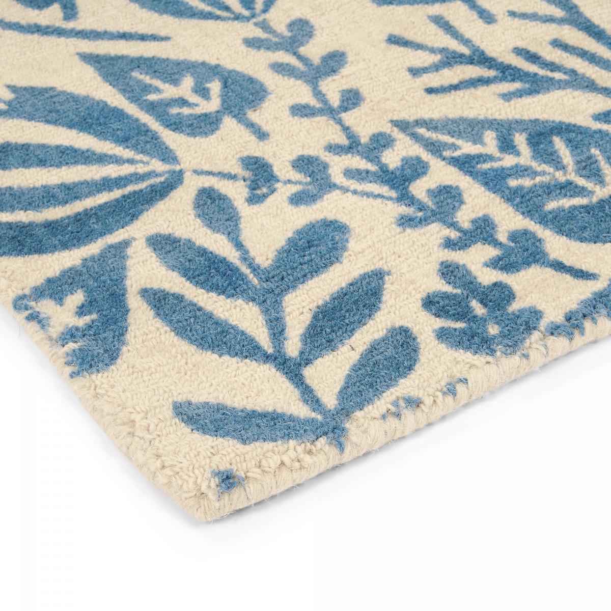Tapis salon et chambre fait à la main en laine motif animaux NUITORI