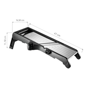 Mandoline réglable en plastique
