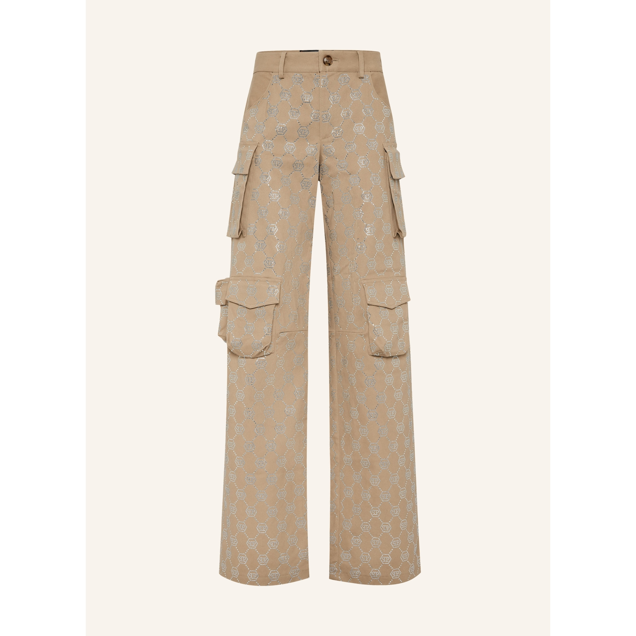 PHILIPP PLEIN Pantalón largo Cargo fit MONOGRAM