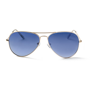 Gafas de sol OCEAN BANILA - Dorado / Azul degradado