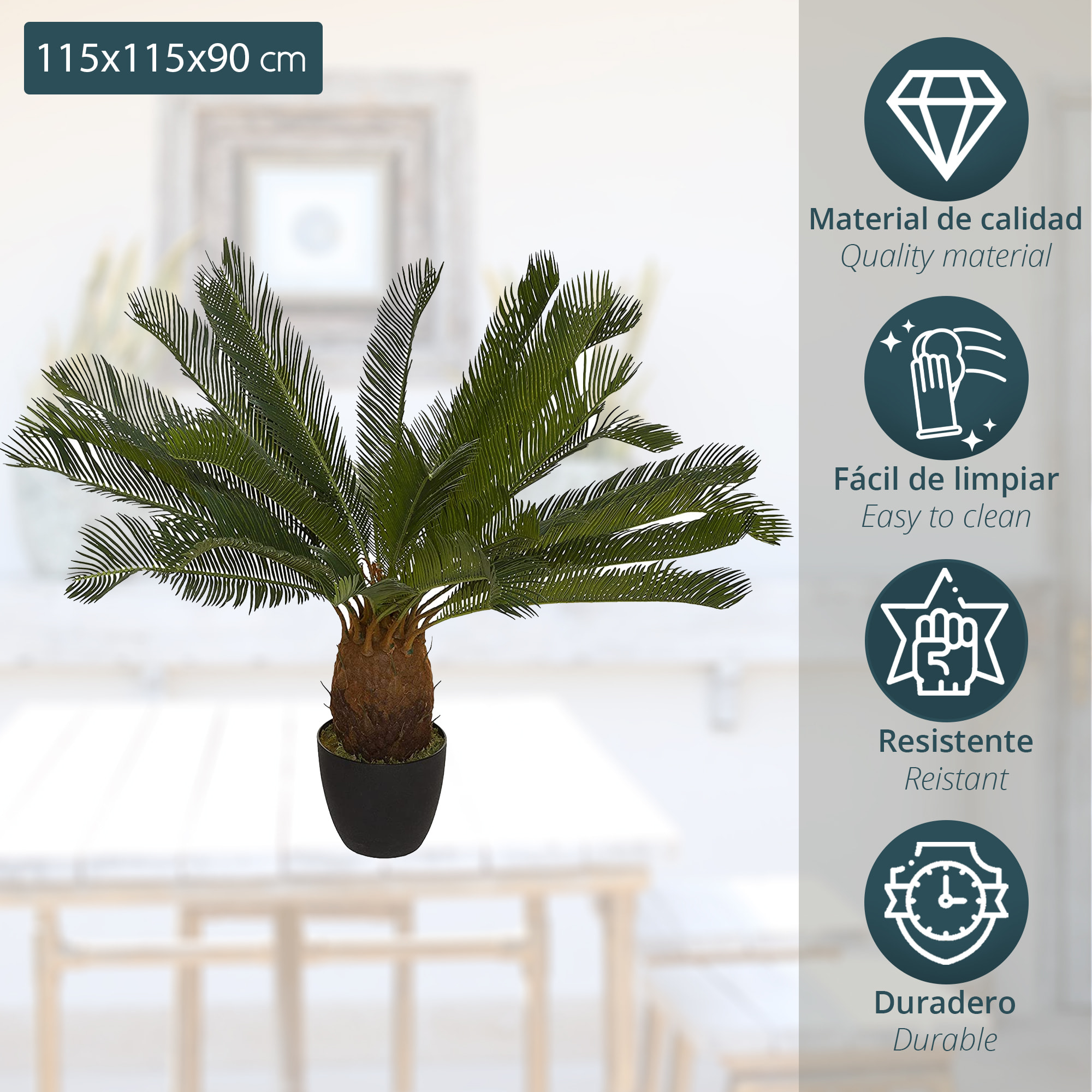 Planta de piña Altura  93cm- Atmosphera